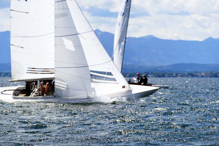 Drachen - Rainer Nothhelfer wird Zweiter bei der Sommerwettfahrt der Drachen im HSC