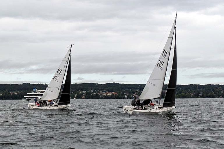 J80 -Cup Part1 - Isabelle Belangér gewinnt - GER 680 gewinnt die 3. Day Race Wertung auf J80